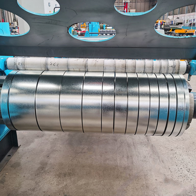 High Performance Coil Slitting Equipment / Metal Coil Slitter 1600mm 80m/Min Speed