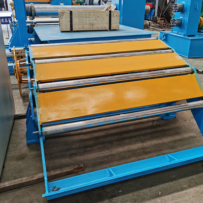 0.2-2mm Coil Thickness Steel Coil Slitter With 15Blades And 380V / 50Hz / 3Ph Power Supply