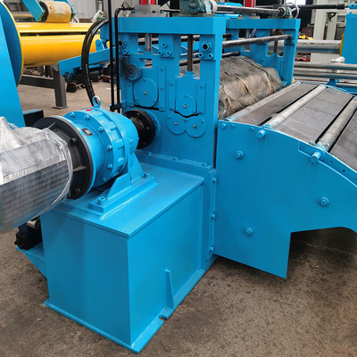 380V 50Hz 3Ph Steel Coil Slitter 0-80m/Min With Hydraulic Expansion Uncoiling Method
