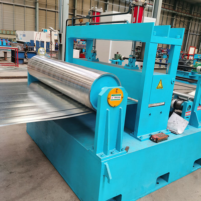Self Matching Production Speed Steel Coil Slitter Machine For 400-2000mm Plate Width 50-200m/Min Speed