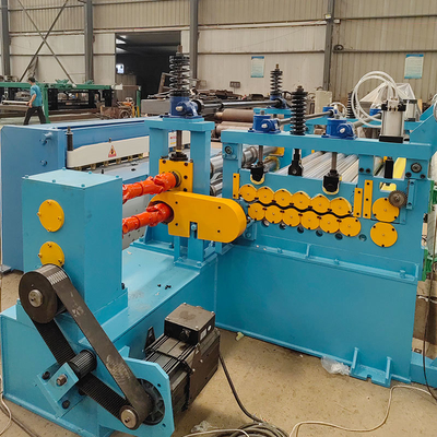 Good price 15kW Hydraulic Expansion Steel Slitting Line Machine Inner Diameter 470 Mm To 610 Mm With High Production Efficiency online