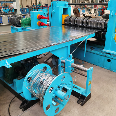 Galvanized Steel Sheet Slitting Machine Cutting With PLC Control System 3phase
