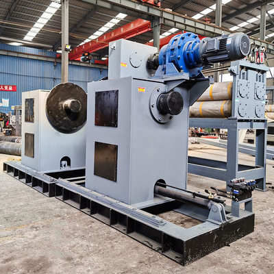 15kw 3m Length Sheet Metal Straightener To Remove Warping And Bending PLC Control System