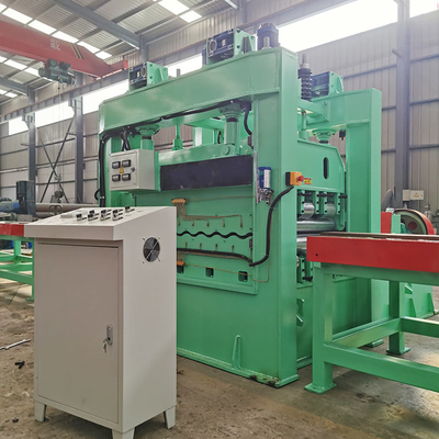 Good price Construction Industry Steel Plate Flattening Machine For Roofing And Exterior Wall Cladding online