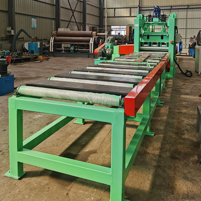 Precision Leveling Press Metal Flattening Machine 3ton For Sheet Leveling Accuracy And Roller Hardness Of HRC 58-62