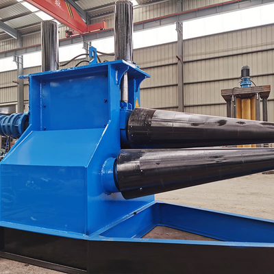 Industrial Metal Cone Rolling Machine 1150-1250mm Width For Bending Metal Sheets Into Conical Shapes