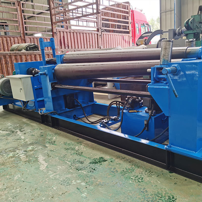 1050 Mm Bending Length Sheet Metal Cone Roller With 40 Mm Side Rolls Diameter 4m/Min