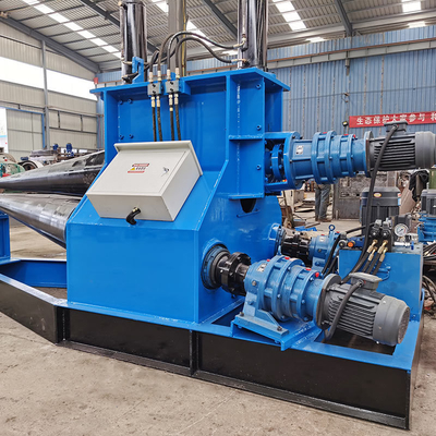 Good price Fully Automatic Sheet Metal Cone Rolling Machine 4m/Min Adjustable Rollers online