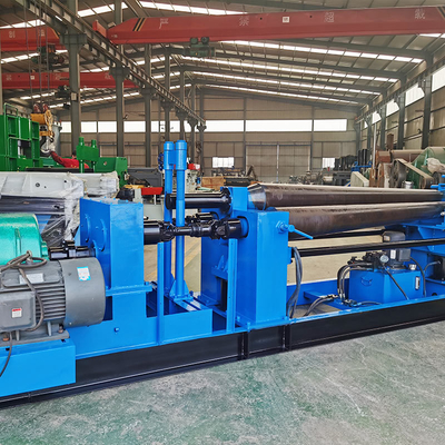 Fully Automated Metal Cone Rolling Machine Adjustable Speed Sheet Metal Cone Roller