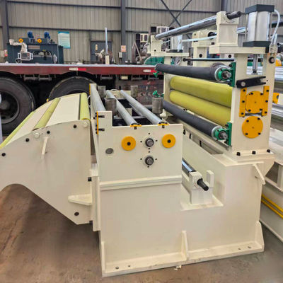 Buen precio Máquina de corte longitudinal de bobinas de precisión con diámetro exterior de bobina de 1200 mm, ancho mínimo de corte de 10 mm y espesor de corte de 0,3-3,0 mm en línea