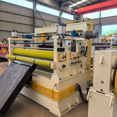 Precision Coil Slitting Machine with ±0.05mm Cutting Tolerance for 10mm Minimum Slitting Width and Manual Uncoiling